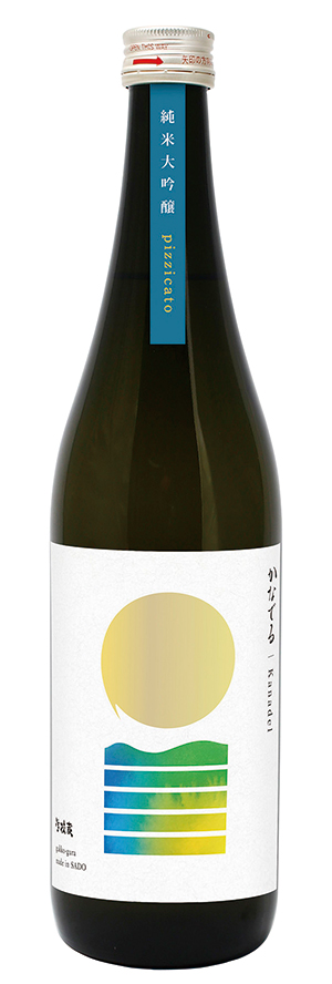 真野鶴　かなでる純米大吟醸 Pizzicato